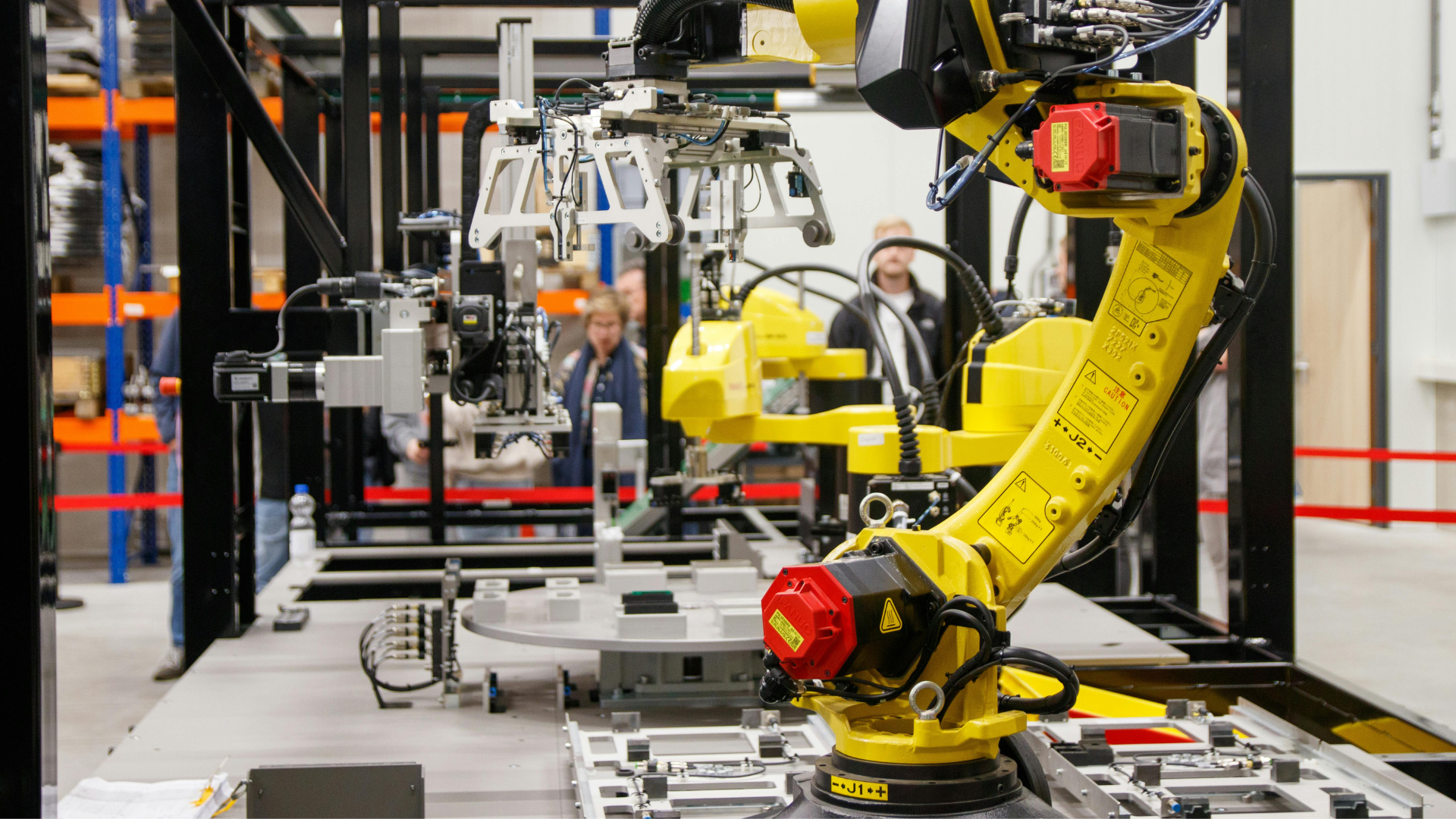 Modern manufacturing facility with advanced equipment that attracts buyers